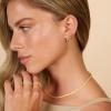 imagePAVOI 14K Gold Earrings Connector Chain for Women Convertible Dangle Chain for Double Piercings30mm Yellow