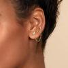 imagePAVOI 14K Gold Earrings Connector Chain for Women Convertible Dangle Chain for Double Piercings45mm Rose