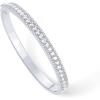 imagePAVOI 14K Gold Plated Cubic Zirconia Bangle Tennis Bracelets for Women  Classic Love Cuff Bangle BraceletsWhite Gold