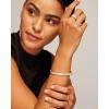 imagePAVOI 14K Gold Plated Cubic Zirconia Bangle Tennis Bracelets for Women  Classic Love Cuff Bangle BraceletsYellow Gold