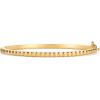 imagePAVOI 14K Gold Plated Cubic Zirconia Bangle Tennis Bracelets for Women  Classic Love Cuff Bangle BraceletsYellow Gold
