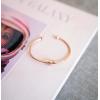 imagePAVOI 14K Gold Plated Forever Love Knot Infinity Bangle Bracelets for Women  Adjustable Gold Bangle Bracelet for WomenYellow Gold