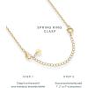 imagePAVOI 14K Gold Plated Necklace Chain Extenders Pack for Women  Set of Three Gold Necklace Extenders Bracelet Extension with Spring Ring Clasp  1 2 3 InchYellow Gold