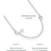 imagePAVOI 14K Gold Plated Necklace Chain Extenders Pack for Women  Set of Three Gold Necklace Extenders Bracelet Extension with Spring Ring Clasp  1 2 3 InchWhite Gold