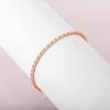 imagePAVOI 14K Gold Plated CZ Tennis Bracelet For Women  Classic Emerald Cut Simulated Diamond Bracelet7 Inches