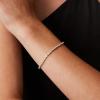 imagePAVOI 14K Gold Plated CZ Tennis Bracelet For Women  Classic Emerald Cut Simulated Diamond Bracelet7 Inches