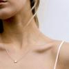 imagePAVOI 14K Gold Plated Cubic Zirconia Heart Necklace  Cute Dainty Love Pendant Necklaces for WomenRose Gold