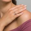 imagePAVOI 14K Gold Plated Adjustable Created Opal Rings  Stacking Rings for WomenWraparound