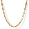 imagePAVOI 14K Gold Plated Chunky Chain Choker Necklaces for Women  Gold Statement Graduated Link Chain Necklace  Bold Oval Link Barbell Links Paperclip ChainsSnake  5MM