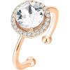 imagePAVOI 14K Gold Plated Crystal Birthstone Rings  Rings For WomenRose Gold