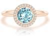 imagePAVOI 14K Gold Plated Crystal Birthstone Rings  Rings For WomenRose Gold