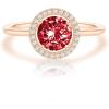 imagePAVOI 14K Gold Plated Crystal Birthstone Rings  Rings For WomenRose Gold