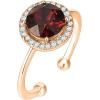 imagePAVOI 14K Gold Plated Crystal Birthstone Rings  Rings For WomenRose Gold