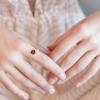 imagePAVOI 14K Gold Plated Crystal Birthstone Rings  Rings For WomenRose Gold