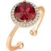 imagePAVOI 14K Gold Plated Crystal Birthstone Rings  Rings For WomenRose Gold