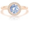 imagePAVOI 14K Gold Plated Crystal Birthstone Rings  Rings For WomenRose Gold