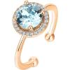 imagePAVOI 14K Gold Plated Crystal Birthstone Rings  Rings For WomenRose Gold