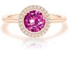 imagePAVOI 14K Gold Plated Crystal Birthstone Rings  Rings For WomenRose Gold