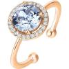 imagePAVOI 14K Gold Plated Crystal Birthstone Rings  Rings For WomenRose Gold