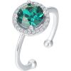 imagePAVOI 14K Gold Plated Crystal Birthstone Rings  Rings For WomenWhite Gold