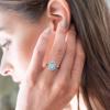imagePAVOI 14K Gold Plated Crystal Birthstone Rings  Rings For WomenWhite Gold