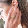 imagePAVOI 14K Gold Plated Crystal Birthstone Rings  Rings For WomenWhite Gold