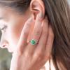 imagePAVOI 14K Gold Plated Crystal Birthstone Rings  Rings For WomenWhite Gold