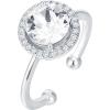 imagePAVOI 14K Gold Plated Crystal Birthstone Rings  Rings For WomenWhite Gold