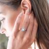 imagePAVOI 14K Gold Plated Crystal Birthstone Rings  Rings For WomenWhite Gold