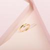 imagePAVOI 14K Gold Plated Open Twist Eternity Band for WomenYellow Gold