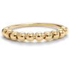 imagePAVOI 14K Gold Plated Spinner Anxiety Rings for Women Men  Anxiety Bands with Beads  Moon Star Beads Fidget Ring for WomenYellow Gold