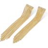 imagePAVOI 14K Gold Plated 925 Sterling Silves Posts Long Tassel Dangle Earrings for Women  Elegant Rhinestone Chain Chandelier Drop Earrings  Statement JewelryYellow Gold