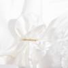 imagePAVOI 14K Gold Plated Cubic Zirconia Band  Round Milgrain Eternity Bands  Gold Rings for WomenYellow Gold