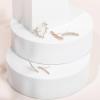imagePAVOI 14K Gold Plated Cubic Zirconia Ear Crawler Earrings  Faux Diamond Arrow Ear Climber Fashion Earrings for WomenRose Gold