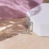 imagePAVOI 14K Gold Plated Cubic Zirconia Ear Crawler Stud Earrings for Women  Faux Diamond Arrow Climber Fashion Earrings  Trendy Earscape Statement JewelryWhite Gold