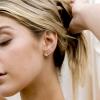 imagePAVOI 14K Gold Plated Cubic Zirconia Ear Crawler Stud Earrings for Women  Faux Diamond Arrow Climber Fashion Earrings  Trendy Earscape Statement JewelryRose Gold