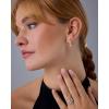 imagePAVOI 14K Gold Plated Sterling Silver Posts Cubic Zirconia North Star Drop Dangle Earrings for Women  Celestial Gold Statement EarringsYellow Gold