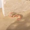 imagePAVOI 14K Gold Colored Extra Chunky 65mm Lightweight Open Hoops  Gold Hoop Earrings for WomenRose Gold