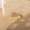 imagePAVOI 14K Gold Colored Extra Chunky 65mm Lightweight Open Hoops  Gold Hoop Earrings for WomenYellow Gold