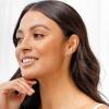 imagePAVOI 14K Gold Plated 925 Sterling Silver Post Cubic Zirconia Huggie Earrings  Small Gold Hoop Earrings for Women  CZ Stud Cuff EarringYellow Gold
