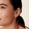 imagePAVOI 14K Gold Plated 925 Sterling Silver Post Minimalist Suspender Ear Cuff Earrings for Women  Wrap Earlobe StudsRose Gold