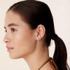 imagePAVOI 14K Gold Plated 925 Sterling Silver Post Minimalist Suspender Ear Cuff Earrings for Women  Wrap Earlobe StudsYellow Gold