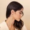 imagePAVOI 14K Gold Plated 925 Sterling Silver Post Minimalist Suspender Ear Cuff Earrings for Women  Wrap Earlobe StudsYellow Gold
