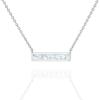 imagePAVOI 14K Gold Plated Created White Opal Necklace  Opal Necklaces for WomenWhite Gold  White Opal