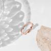imagePAVOI 14K Gold Plated Cubic Zirconia Twisted Rope Eternity Band for WomenRose Gold