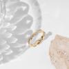 imagePAVOI 14K Gold Plated Cubic Zirconia Twisted Rope Eternity Band for WomenYellow Gold