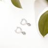 imagePAVOI 14K Gold Plated S925 Sterling Silver Post Lightweight DropDangle Huggie Earrings for Women  Star Lock Butterfly Moon Lightning  Dainty EarringsWhite Gold