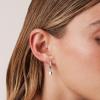 imagePAVOI 14K Gold Plated S925 Sterling Silver Post Lightweight DropDangle Huggie Earrings for Women  Star Lock Butterfly Moon Lightning  Dainty EarringsWhite Gold