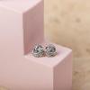 imagePAVOI 14K Gold Plated Sterling Silver Post Love Knot Stud Earrings  Gold Earrings for WomenWhite Gold