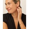 imagePAVOI 14K Gold Plated Sterling Silver Post Love Knot Stud Earrings  Gold Earrings for WomenYellow Gold